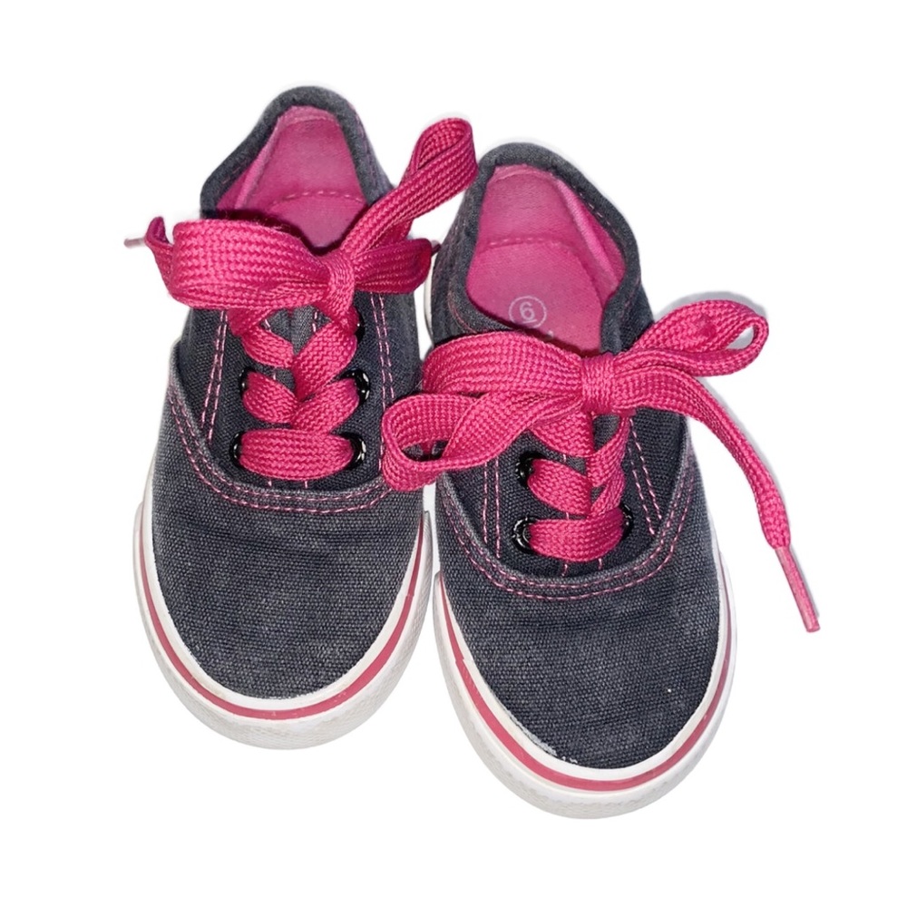 Denim and Pink Shoes